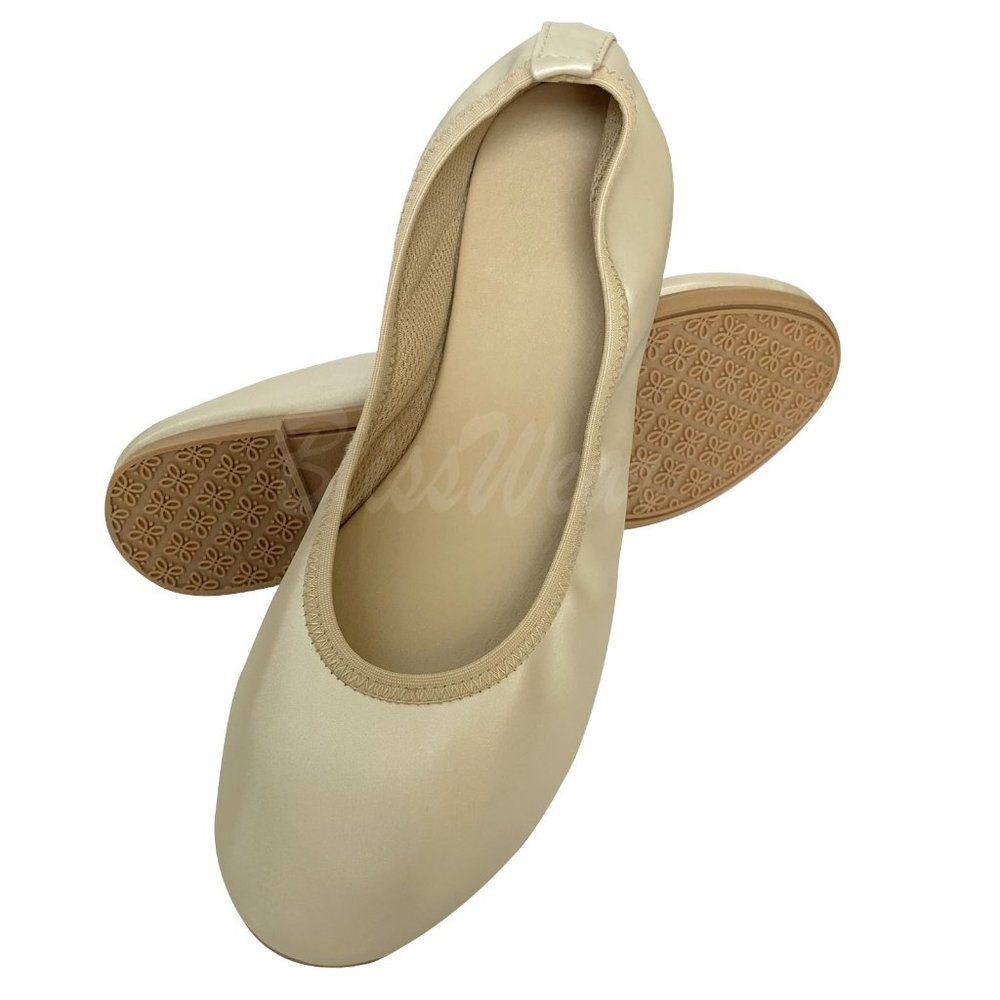 Ballet Flats in beige gold (BRAND NEW)